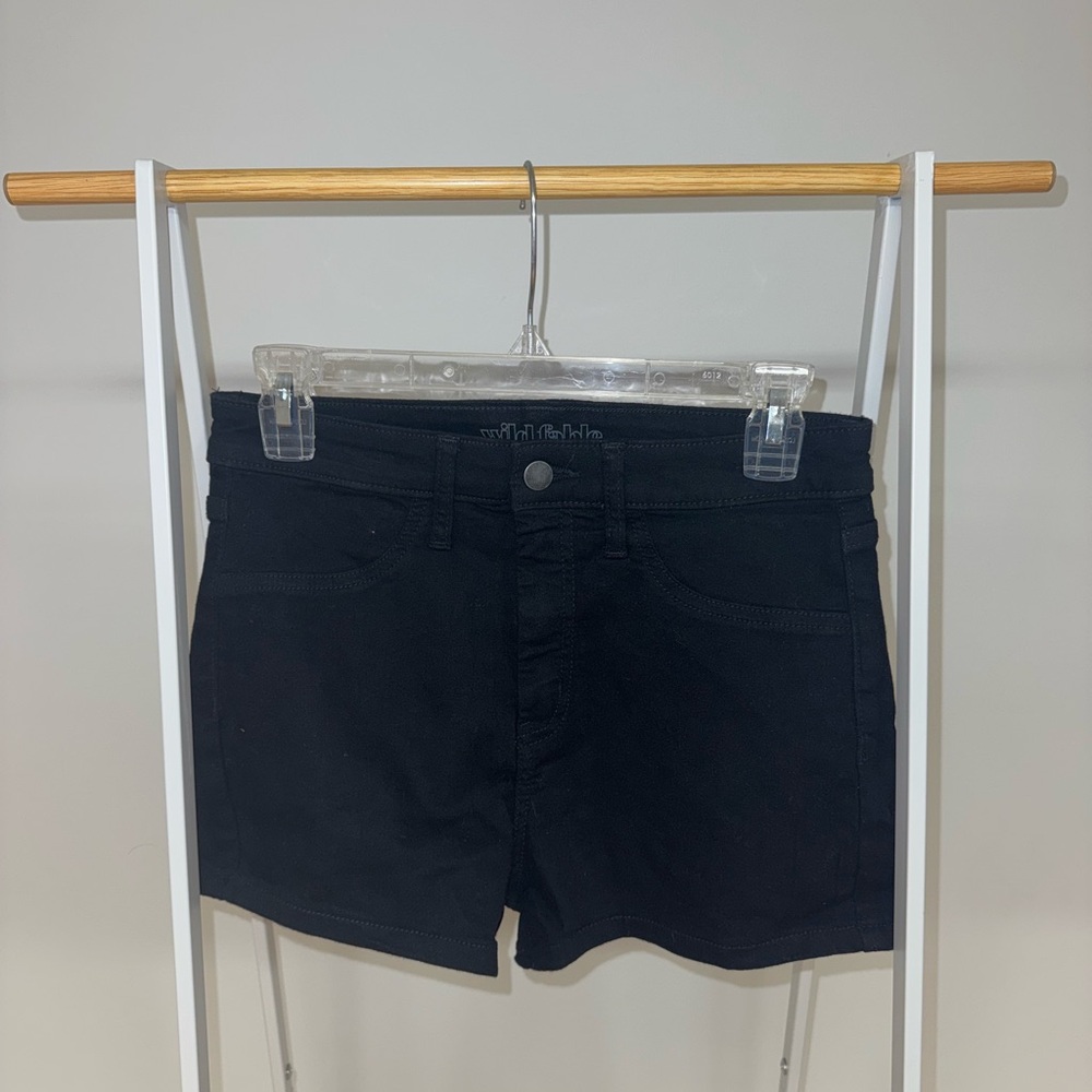 Wild Fable Black Jean Shorts Classic Style